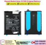 Xiaomi Redmi Note 10 5G Original Battery Price In Pakistan