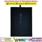 Xiaomi Redmi Note 10 5G Original Battery Price In Pakistan