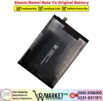 Xiaomi Redmi Note 11s Original Battery Price In Pakistan