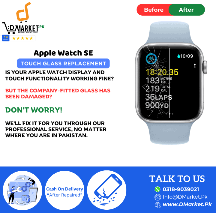 Apple Watch SE Touch Glass Repair Cost