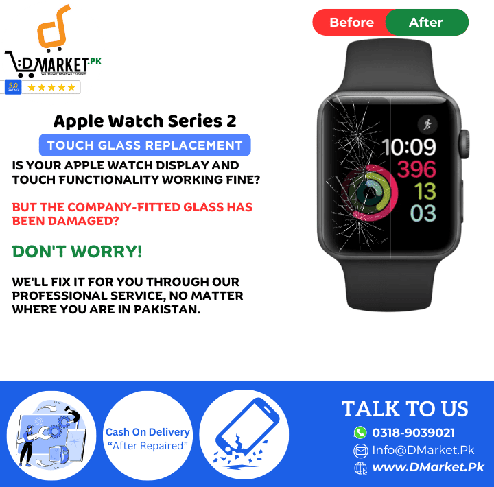 Apple Watch Series 2 Touch Glass Repair Cost