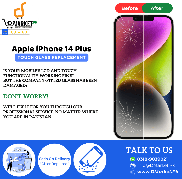Apple iPhone 14 Plus Touch Glass Repair Cost
