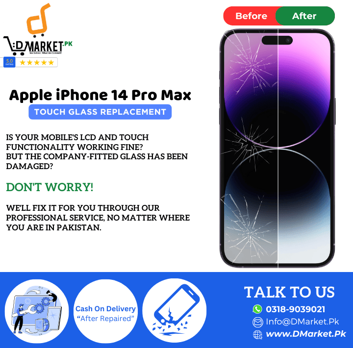 Apple iPhone 14 Pro Max Touch Glass Repair Cost