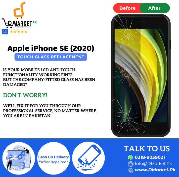 Apple iPhone SE 2020 Touch Glass Repair Cost