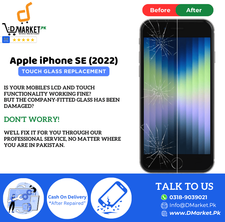 Apple iPhone SE (2022) Touch Glass Repair Cost