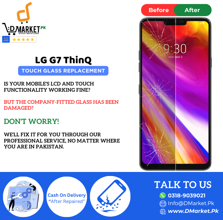 LG G7 ThinQ Touch Glass Repair Cost