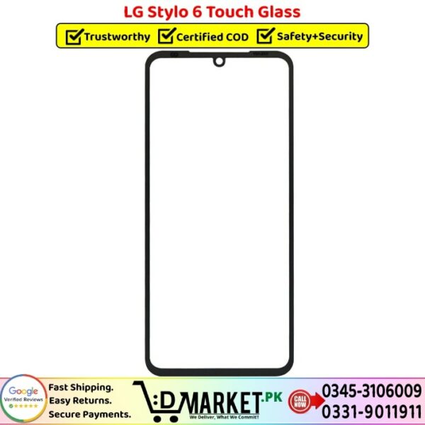 LG Stylo 6 Touch Glass Price In Pakistan