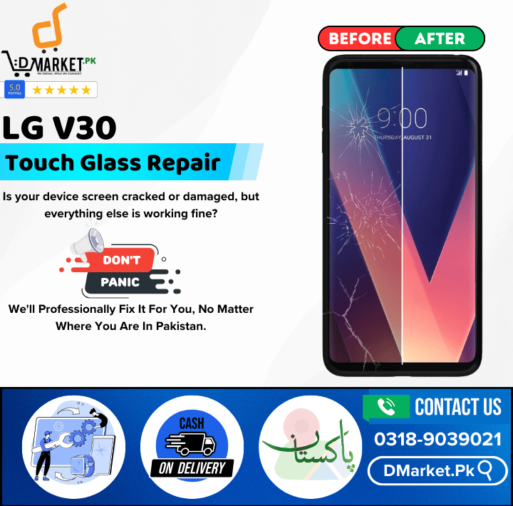 LG V30 Touch Glass Repair Cost
