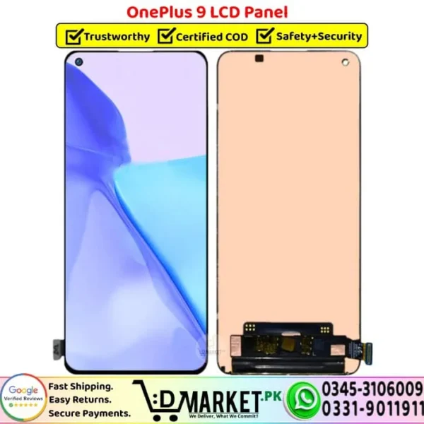 OnePlus 9 LCD Panel Unit Screen Display - DMarket.Pk