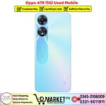 Oppo A78 5G Used Price In Pakistan