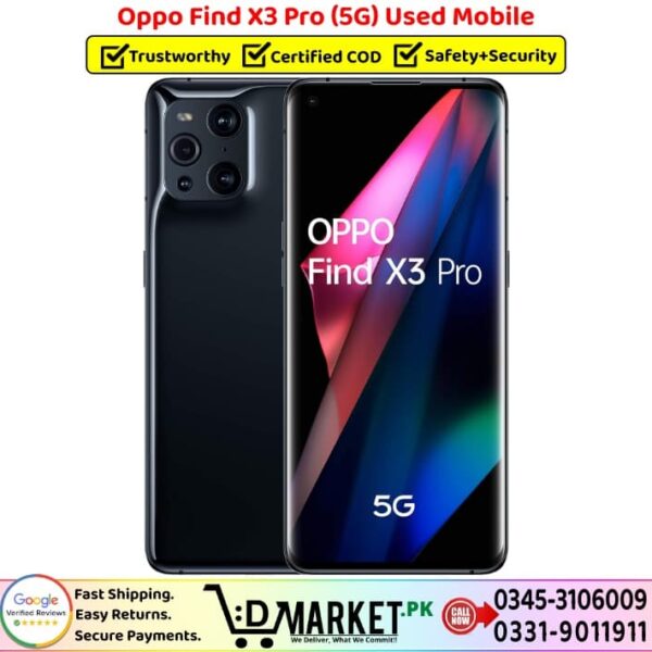 Oppo Find X3 Pro Used Price In Pakistan