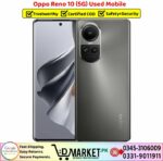 Oppo Reno 10 5G Used Price In Pakistan