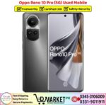 Oppo Reno 10 Pro 5G Used Price In Pakistan