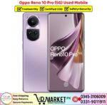 Oppo Reno 10 Pro 5G Used Price In Pakistan