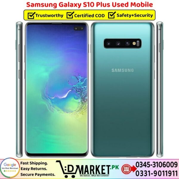 Samsung Galaxy S10 Plus Used Price In Pakistan