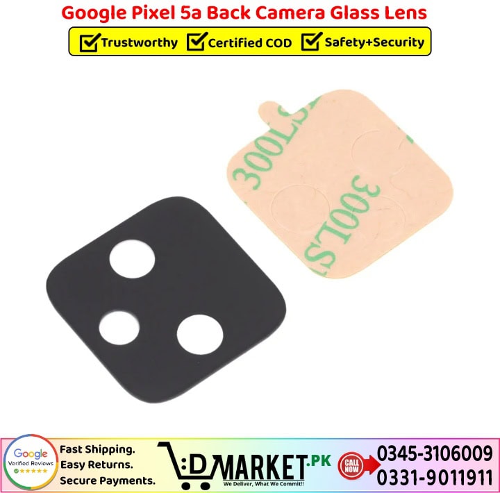 Google Pixel 5a Back Camera Glass Lens Price In Pakistan