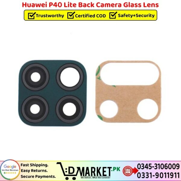Huawei P40 Lite Back Camera Glass Lens Price In Pakistan