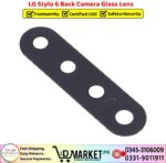 LG Stylo 6 Back Camera Glass Lens Price In Pakistan