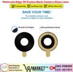Motorola Edge 30 Fusion Back Camera Glass Lens Price In Pakistan
