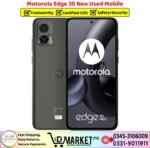Motorola Edge 30 Neo Used Price In Pakistan