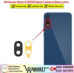 Motorola Moto E 2020 Back Camera Glass Lens Price In Pakistan