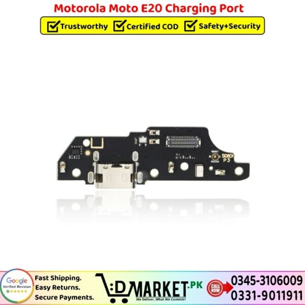Motorola Moto E20 Charging Port Price In Pakistan