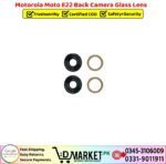 Motorola Moto E22 Back Camera Glass Lens Price In Pakistan