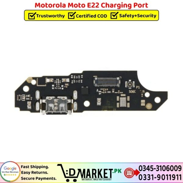 Motorola Moto E22 Charging Port Price In Pakistan