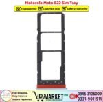 Motorola Moto E22 Sim Tray Price In Pakistan