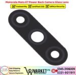 Motorola Moto E7 Power Back Camera Glass Lens Price In Pakistan