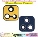 Motorola Moto G Play 2021 Back Camera Glass Lens Price In Pakistan