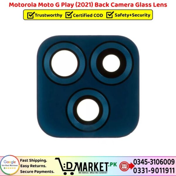 Motorola Moto G Play 2021 Back Camera Glass Lens Price In Pakistan