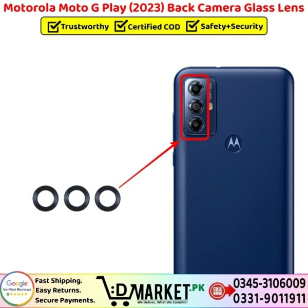 Motorola Moto G Play 2023 Back Camera Glass Lens Price In Pakistan