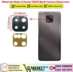 Motorola Moto G Power 2021 Back Camera Glass Lens Price In Pakistan