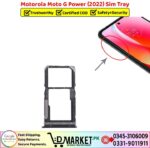 Motorola Moto G Power 2022 Sim Tray Price In Pakistan