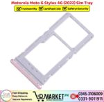 Motorola Moto G Stylus 4G 2022 Sim Tray Price In Pakistan