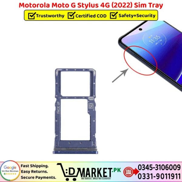 Motorola Moto G Stylus 4G 2022 Sim Tray Price In Pakistan