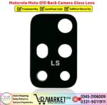 Motorola Moto G10 Back Camera Glass Lens Price In Pakistan