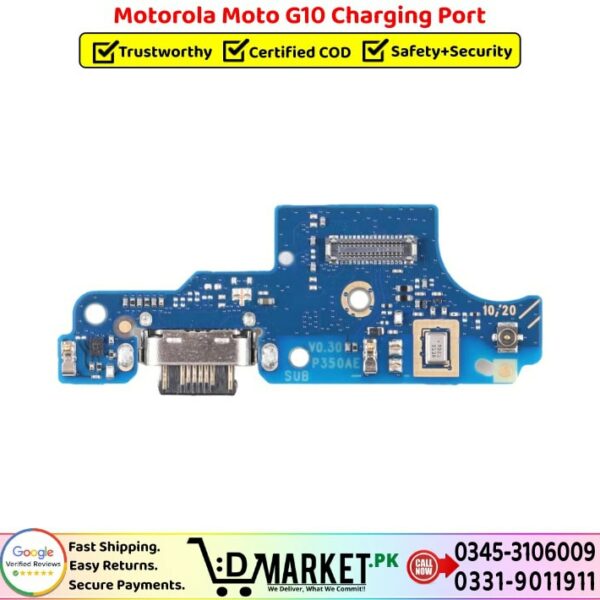 Motorola Moto G10 Charging Port Price In Pakistan