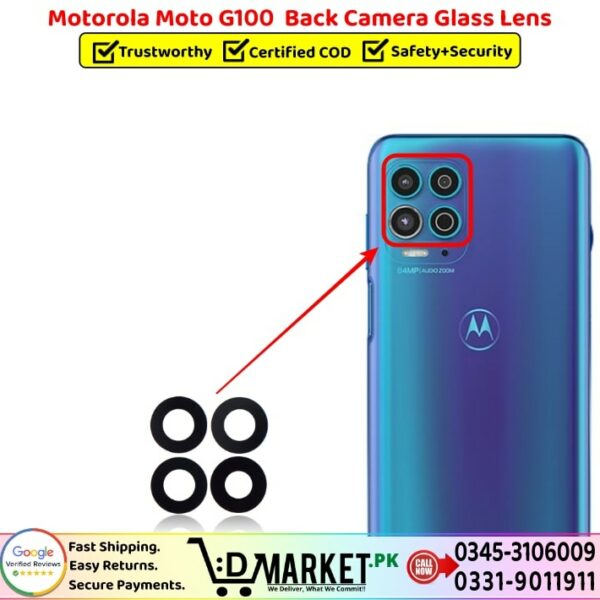 Motorola Moto G100 Back Camera Glass Lens Price In Pakistan