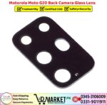 Motorola Moto G20 Back Camera Glass Lens Price In Pakistan