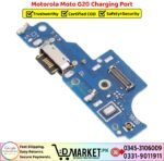 Motorola Moto G20 Charging Port Price In Pakistan