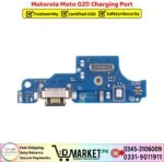 Motorola Moto G20 Charging Port Price In Pakistan