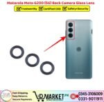 Motorola Moto G200 5G Back Camera Glass Lens Price In Pakistan