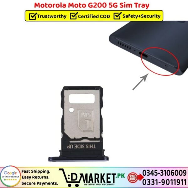 Motorola Moto G200 5G Sim Tray Price In Pakistan