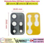 Motorola Moto G30 Back Camera Glass Lens Price In Pakistan