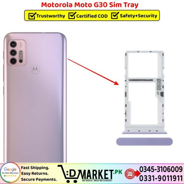 Motorola Moto G30 Sim Tray Price In Pakistan