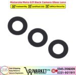 Motorola Moto G31 Back Camera Glass Lens Price In Pakistan