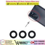 Motorola Moto G31 Back Camera Glass Lens Price In Pakistan