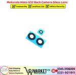 Motorola Moto G32 Back Camera Glass Lens Price In Pakistan